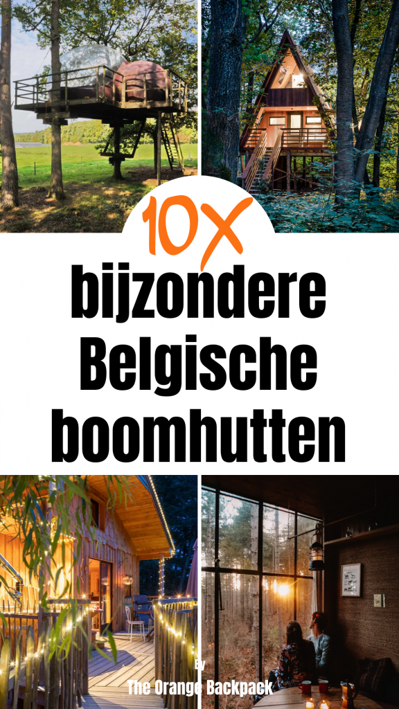 Boomhutten Belgie