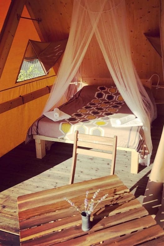 Glamping Airbnb Kroatie Donji Karin
