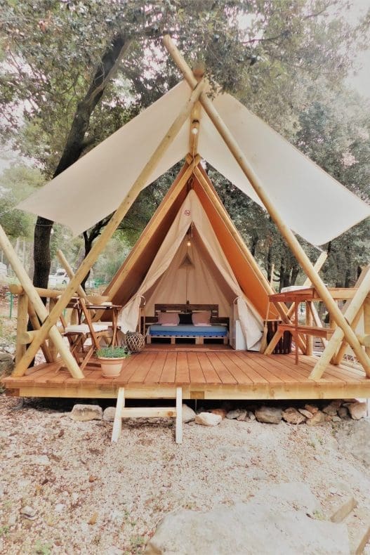 Glamping Kroatie in Ronvinj