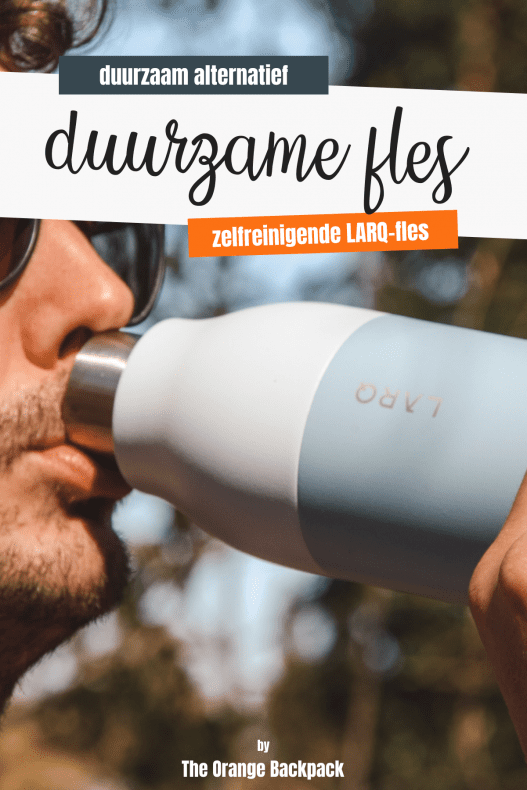 LARQ review zelfreinigende waterfles