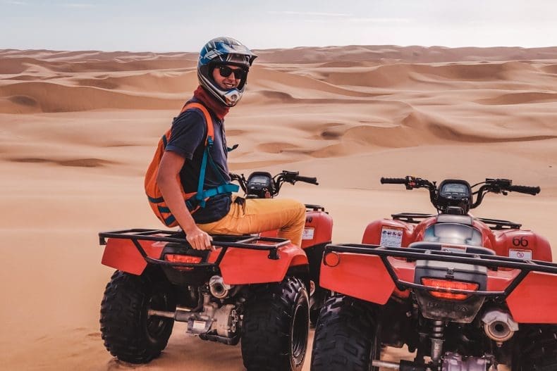 Swakopmund Namibie | Quad Biking Woestijn