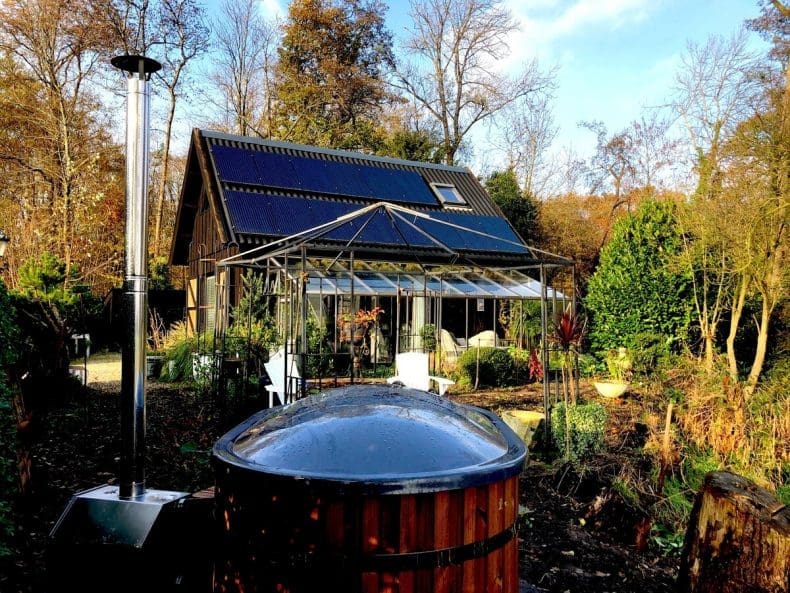 natuurhuisje hottub en orangerie in noord holland