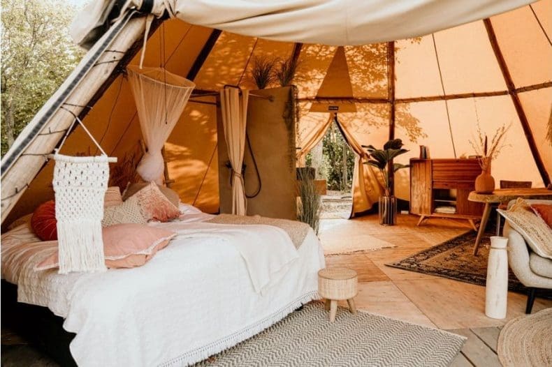 Tipi Sunset | Parc Buitengewoon in Limburg