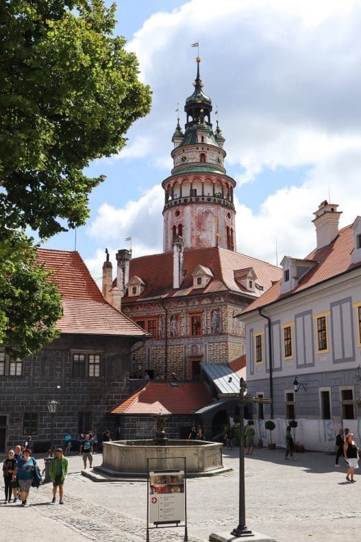 castle Cesky Krumlov Czech Republic