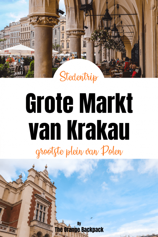 Grote Markt Krakau Polen 