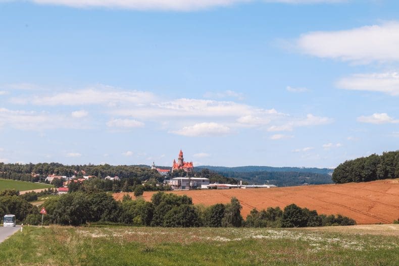 Kasteel Bouzov Moravie Tsjechie