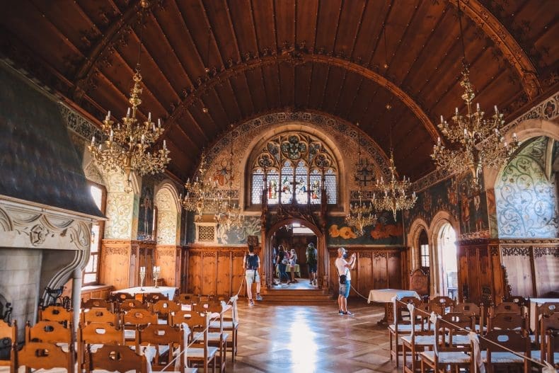 Kasteel Bouzov Moravie Tsjechie
