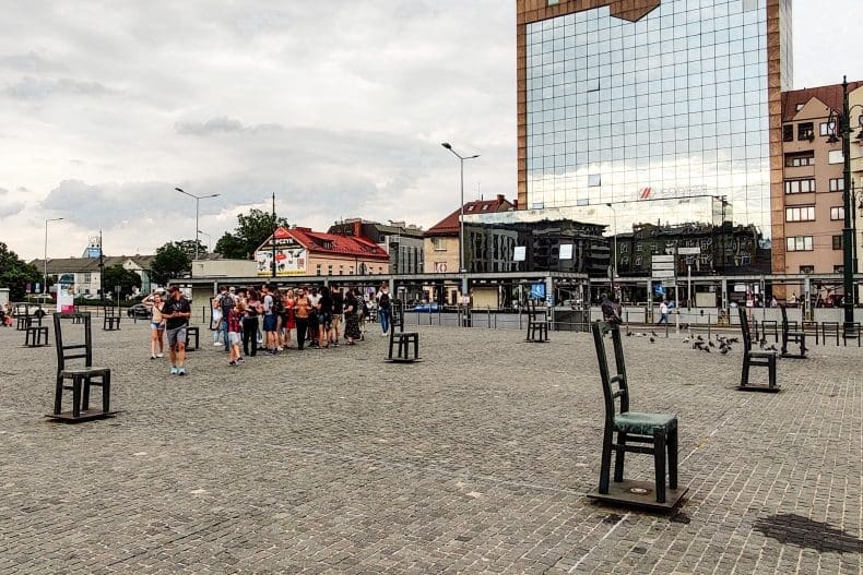 Krakau Polen Heldenplein