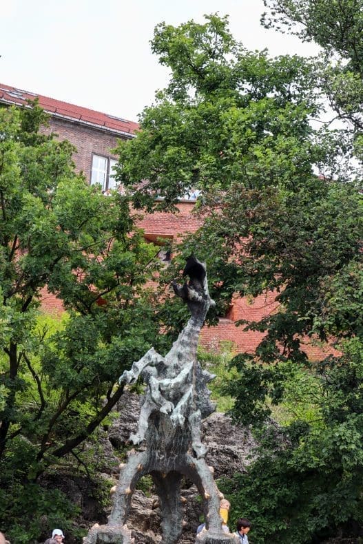 Draak Krakau Polen
