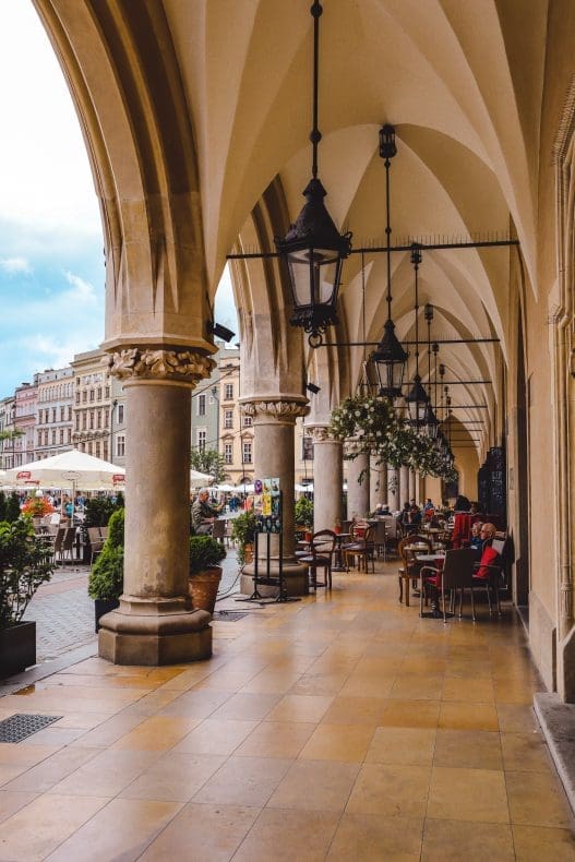 Marktplein Krakau Polen