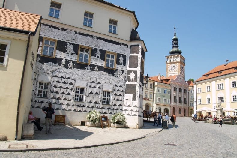 Mikulov Main Square | Graffiti House