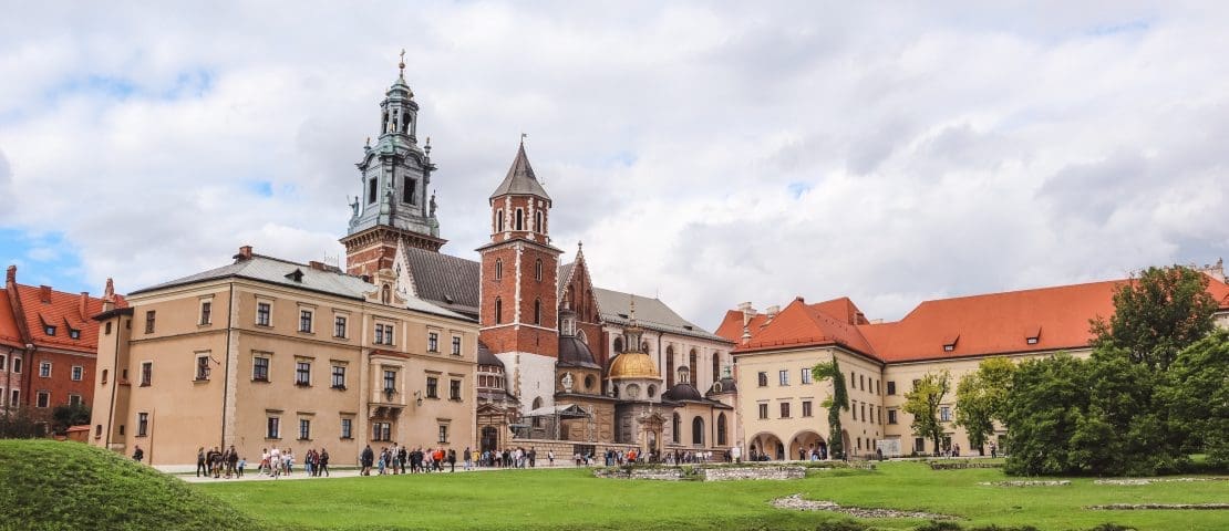 kasteel Krakau in Polen