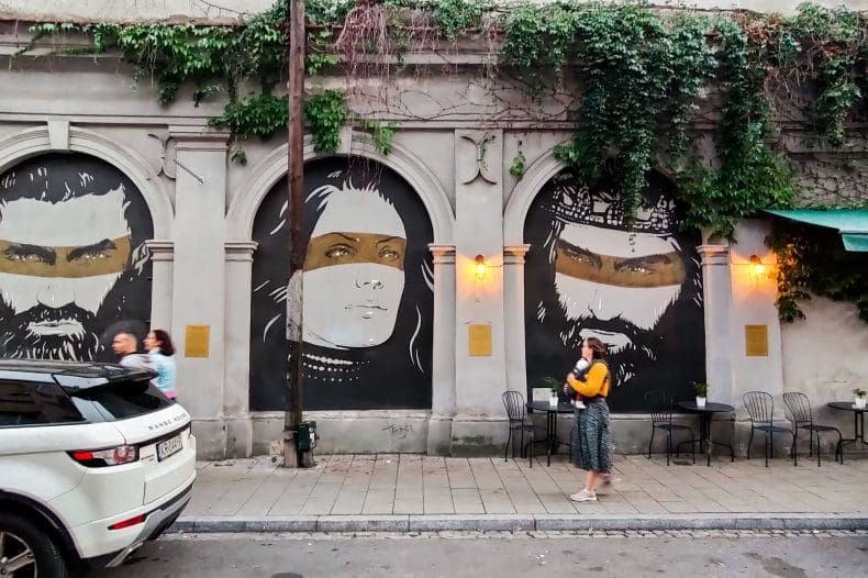 street art Krakau Polen