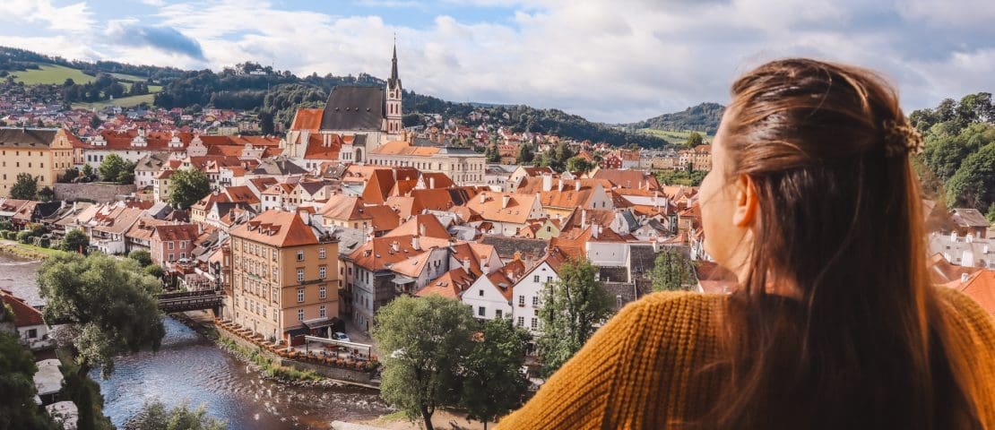 viewpoints Cesky Krumlov uitzichtpunten