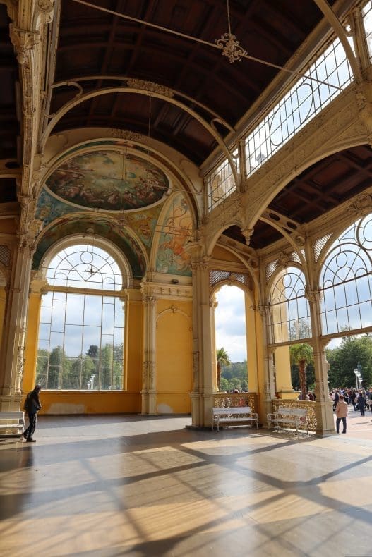 Colonade Marienbad Czech Republic