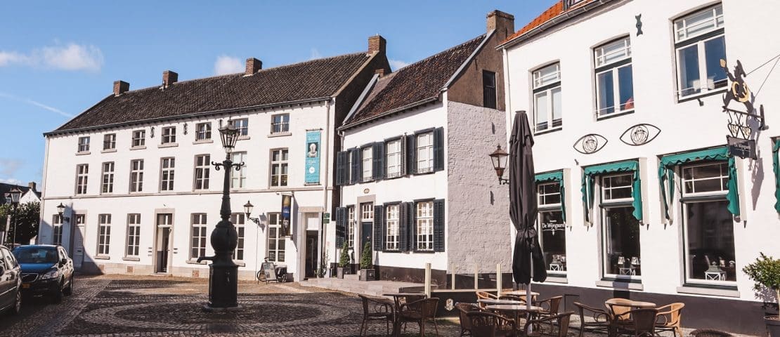 Visit the white village of Thorn in the Netherlands