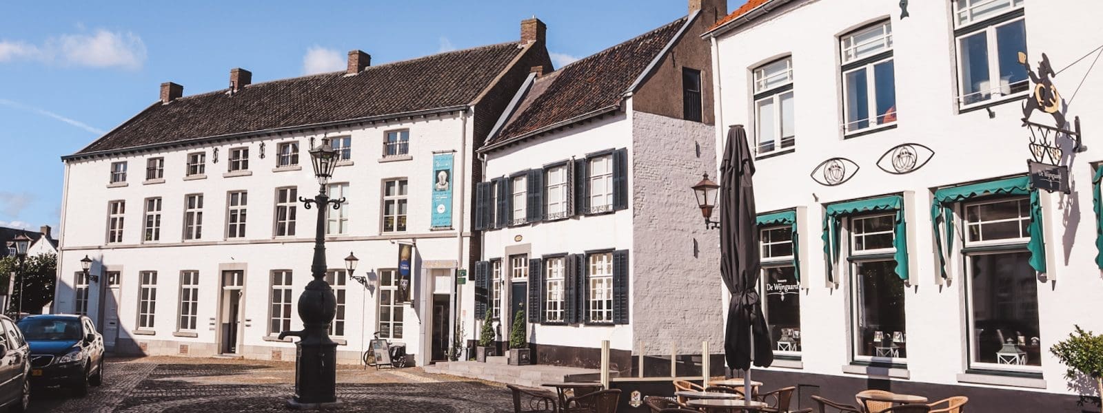 Visit the white village of Thorn in the Netherlands