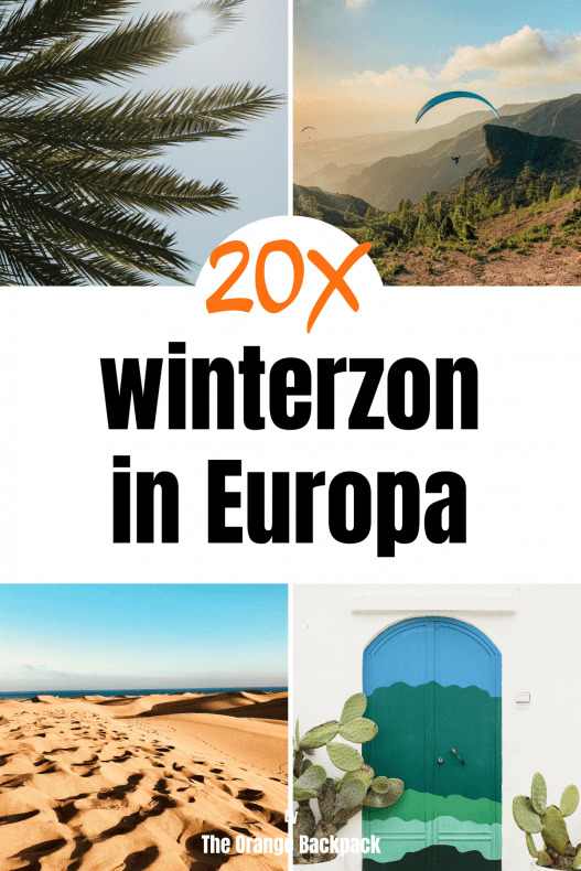 Beste winterzonbestemmingen in Europa