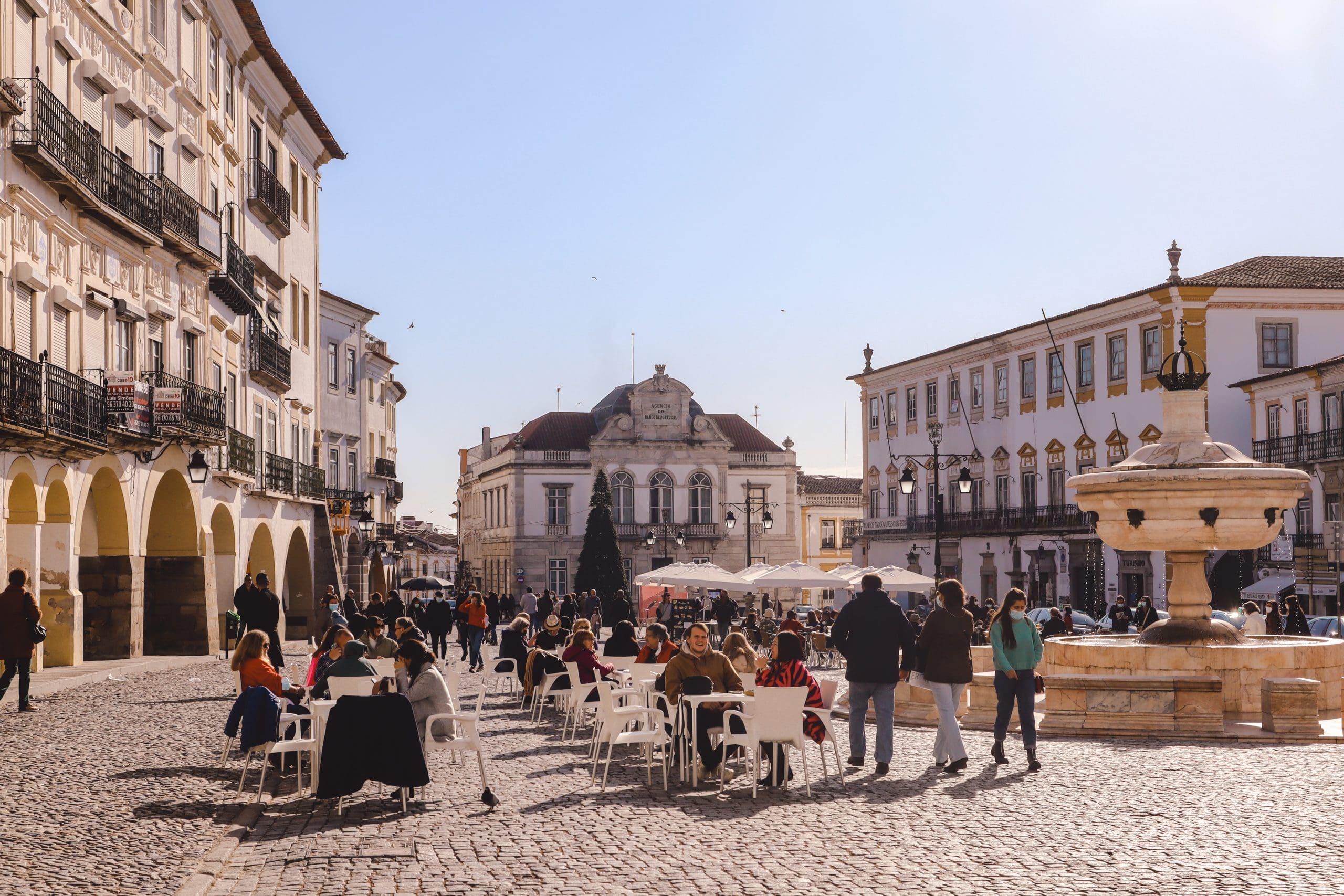 Evora Praça do Giraldo