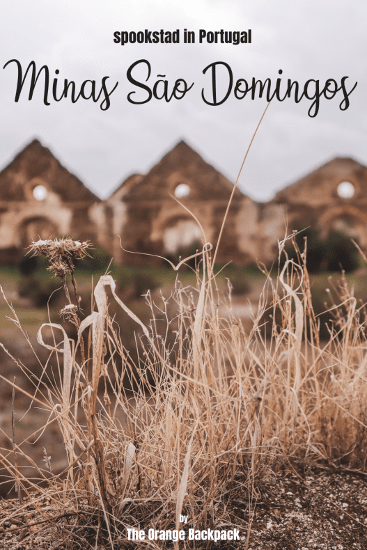 Pinterest: Minas de Sao Domingos kopermijn Portugal spookstad
