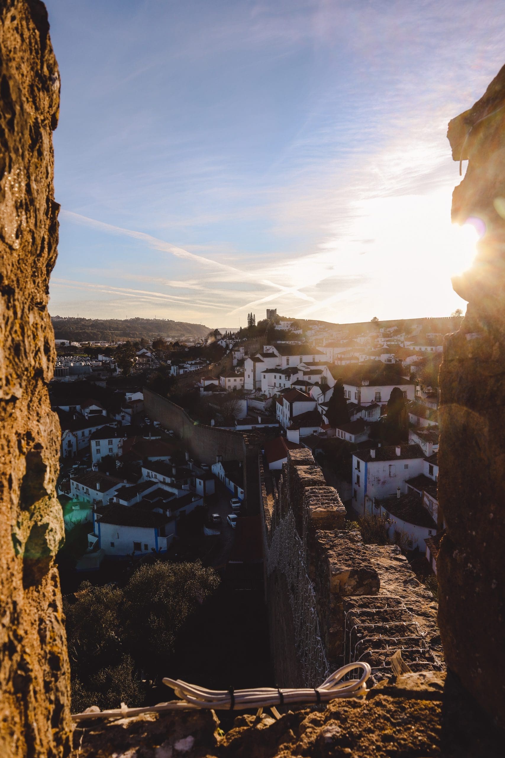 Obidos city walls