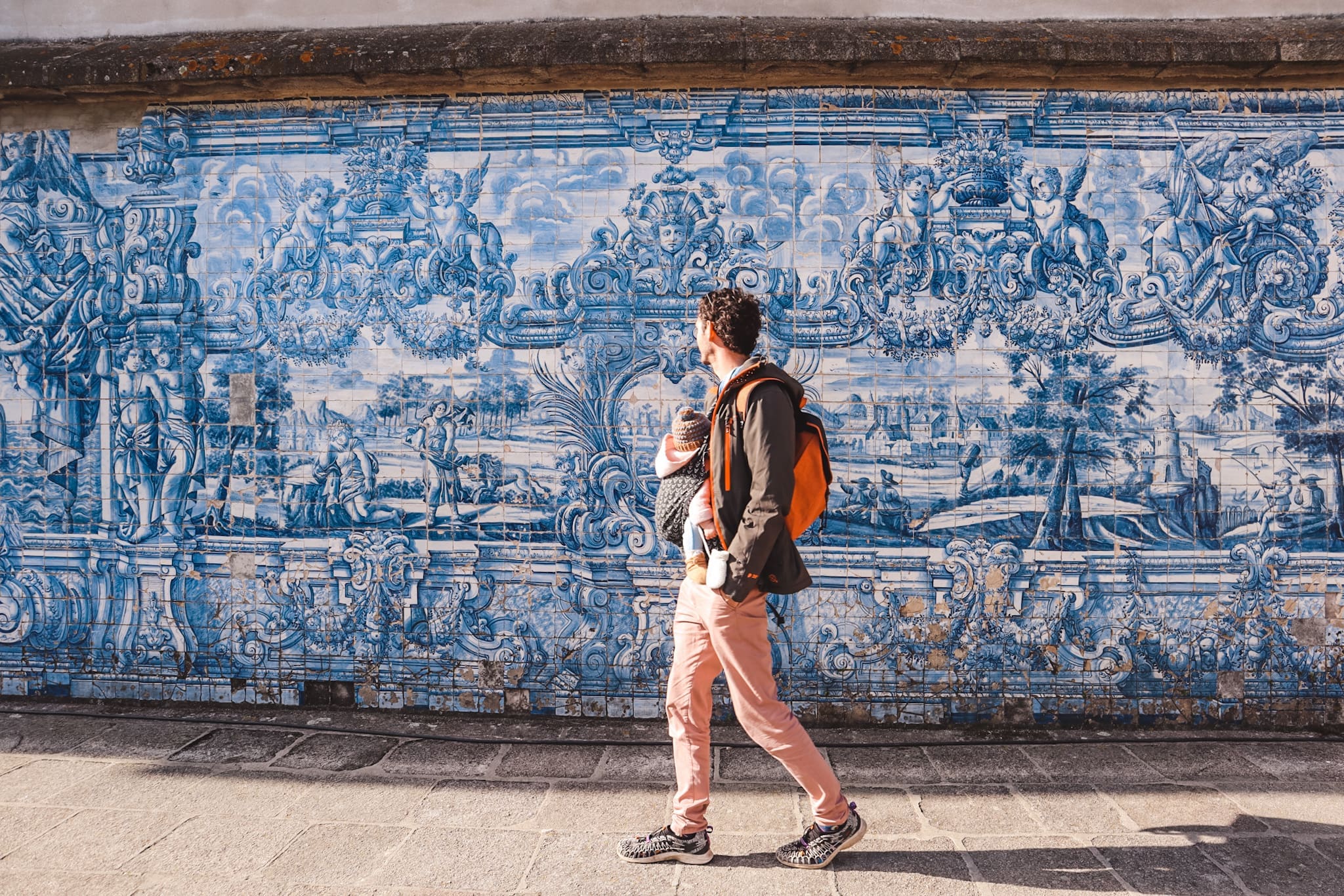azulejos Porto klooster bij kathedraal van Porto
