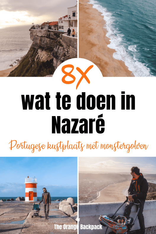 Pinterest kustplaats Nazare in Portugal
