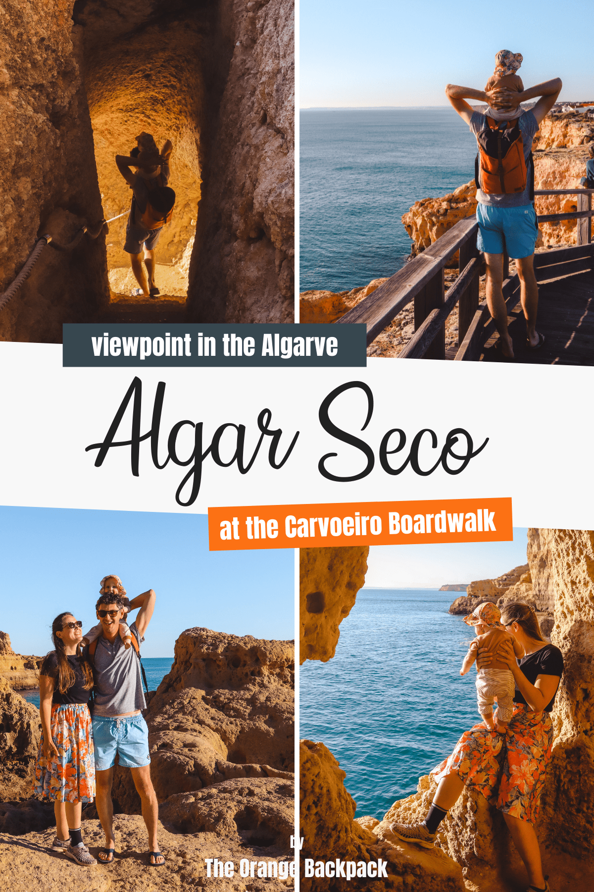 Pinterest Pin: Algar Seco Caves Carvoeiro Algarve 