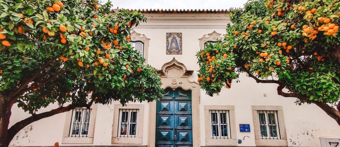 Old town Faro Portugal