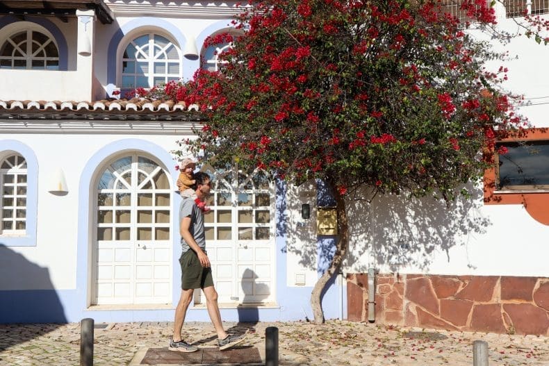 oude stad van Silves in Portugal