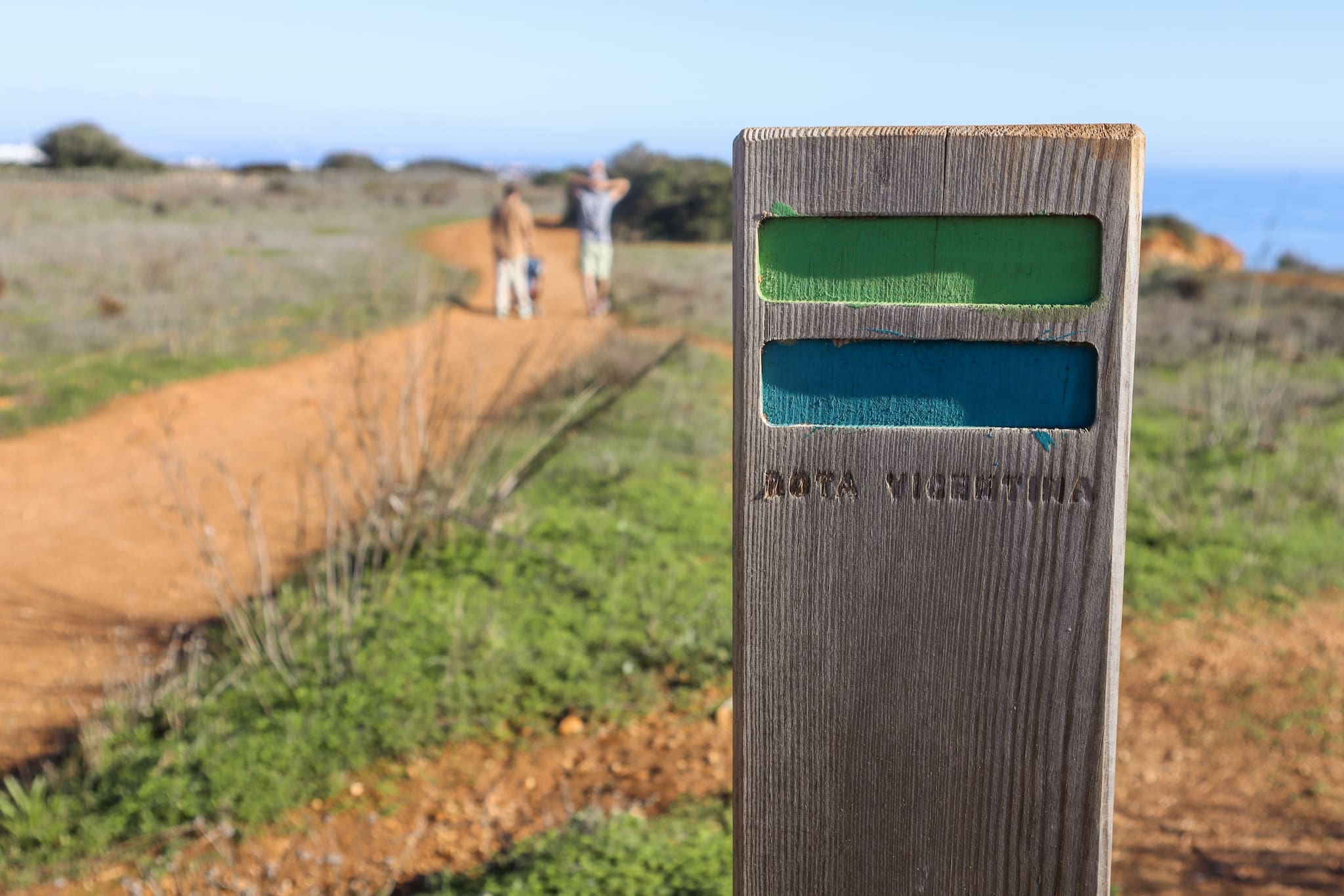 Rota Vicentina sign | Praia da Luz Algarve