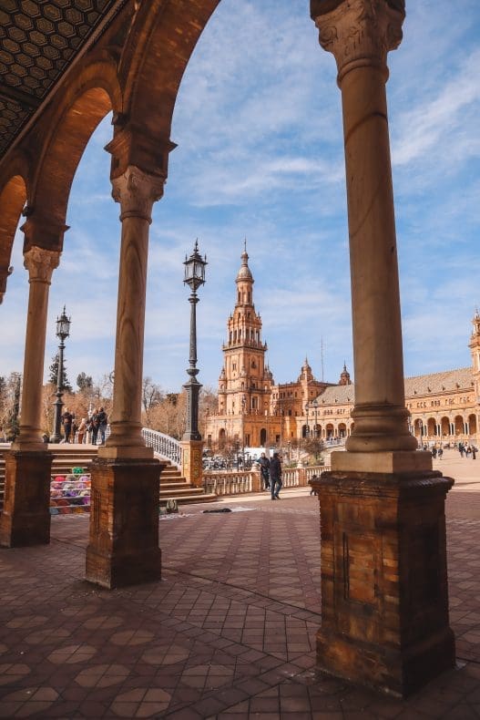 Plaza de Espana in Sevilla