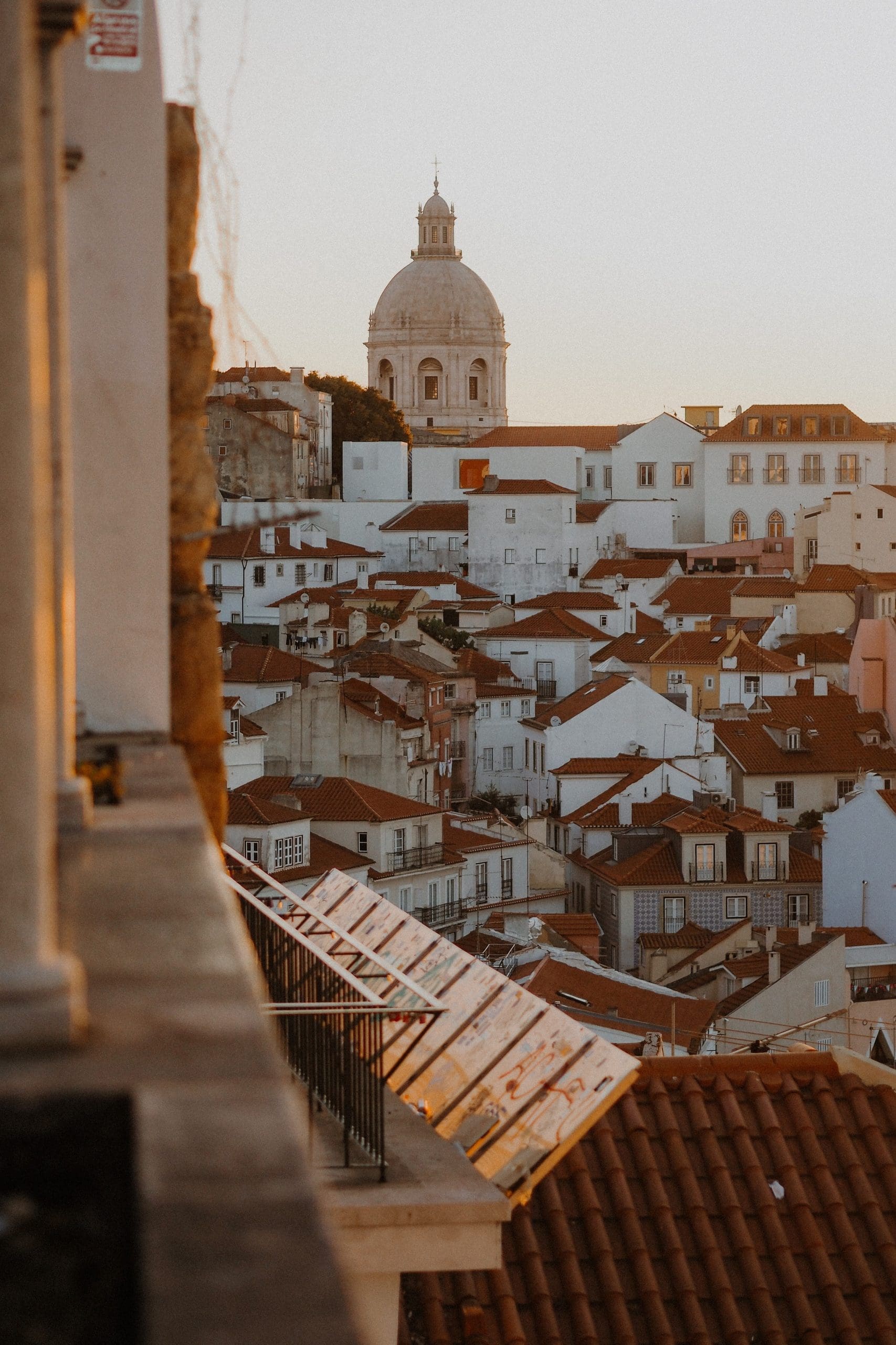 Viewpoint Lisbon Portugal Roadtrip