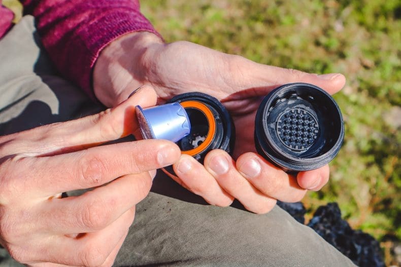Presso X - koffiezetapparaat voor op reis