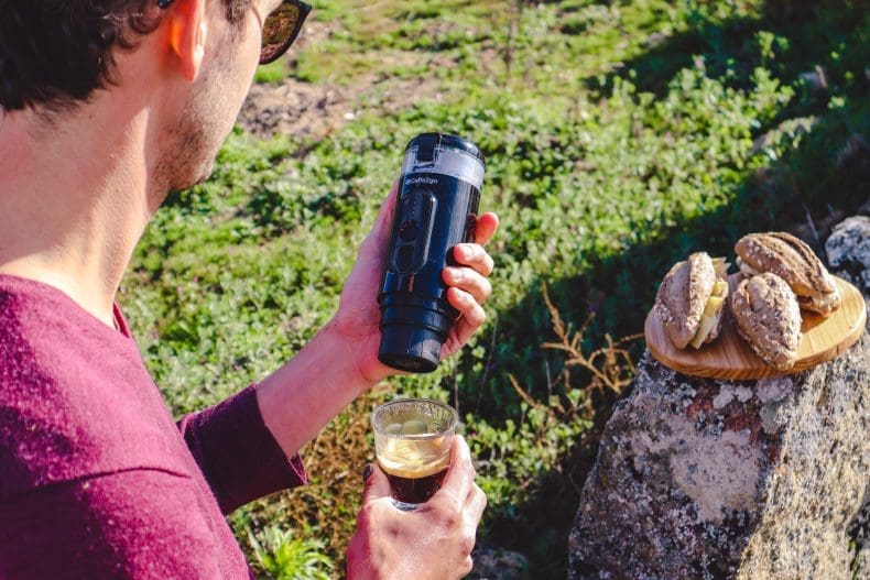 Presso X - koffiezetapparaat voor op reis