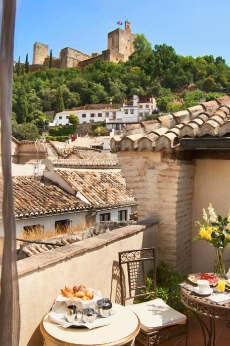 Hotel Casa 1800 Granada view
