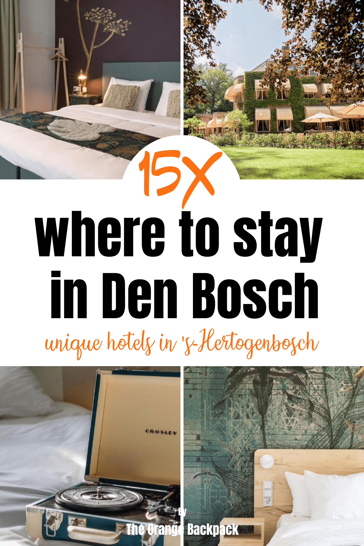 Pinterest Where to stay in Den Bosch Netherlands
