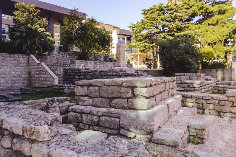 Roman ruins Budvac