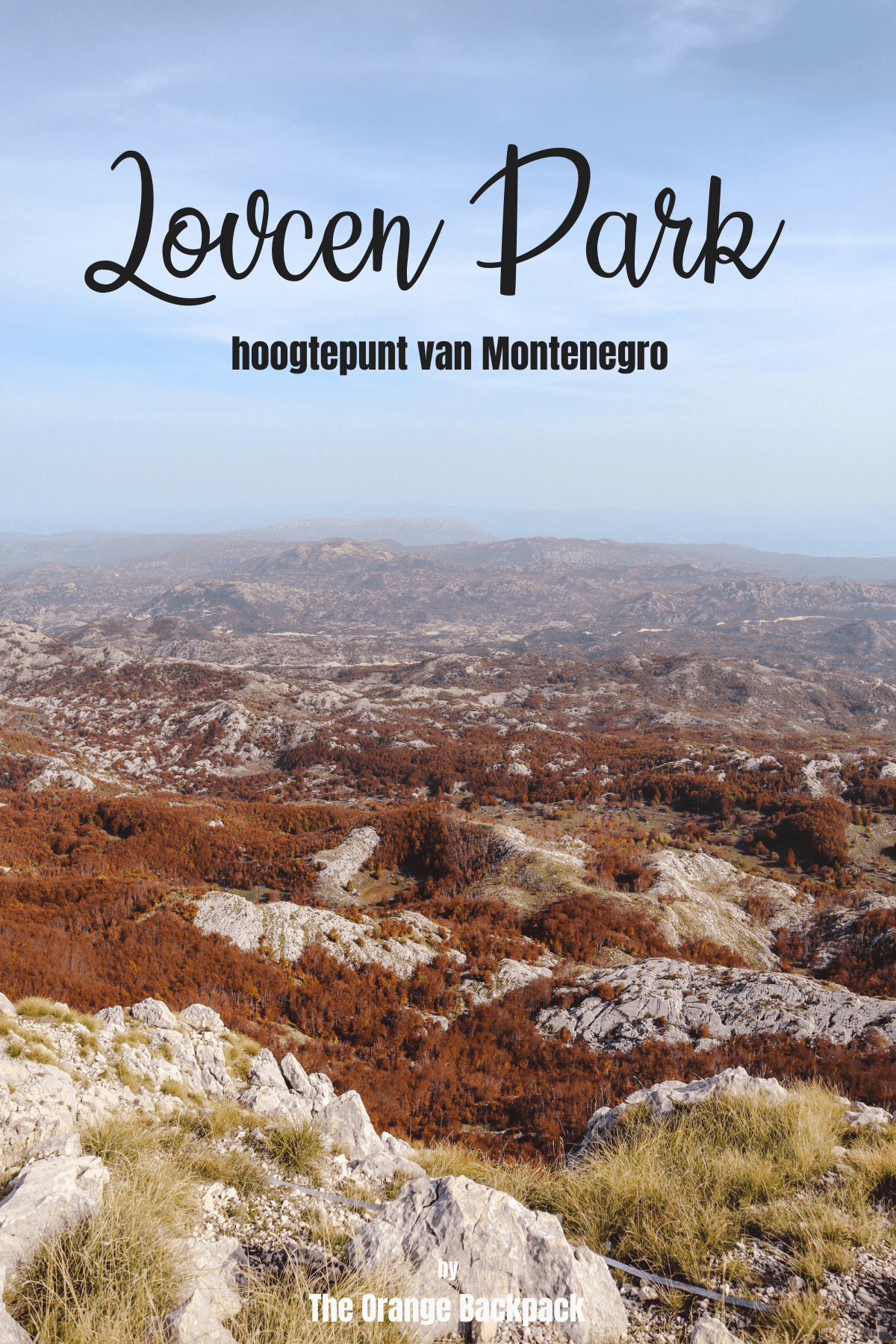 Mausoleum Lovcen Park in Montenegro