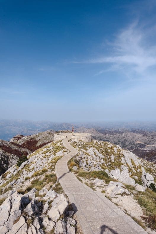 Njegos Mausoleum in Lovcen National Park