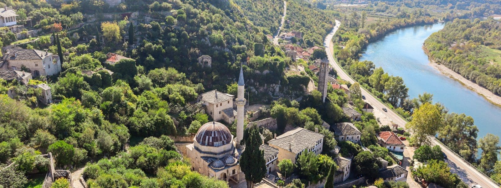 Pocitelj in Bosnië, pittoreske parel in de heuvels