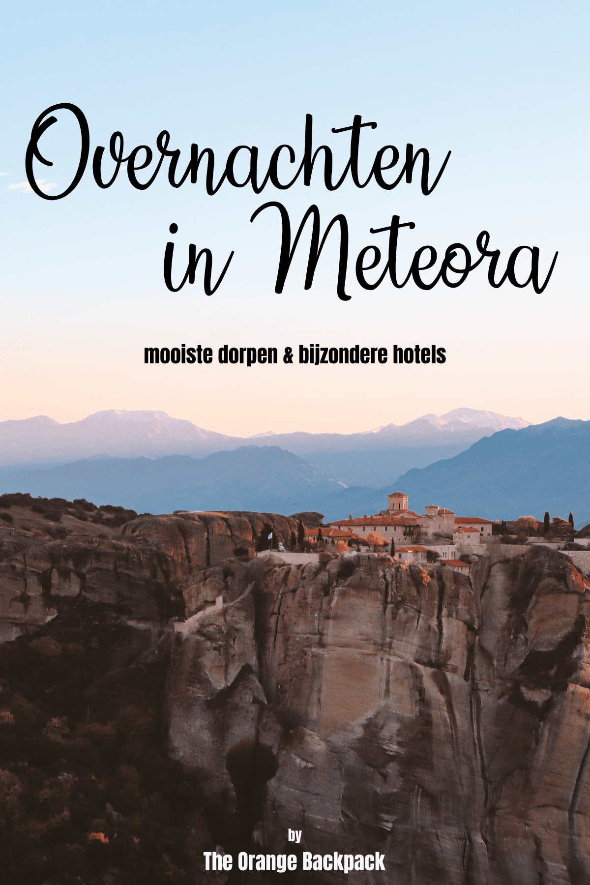 Overnachten Meteora
