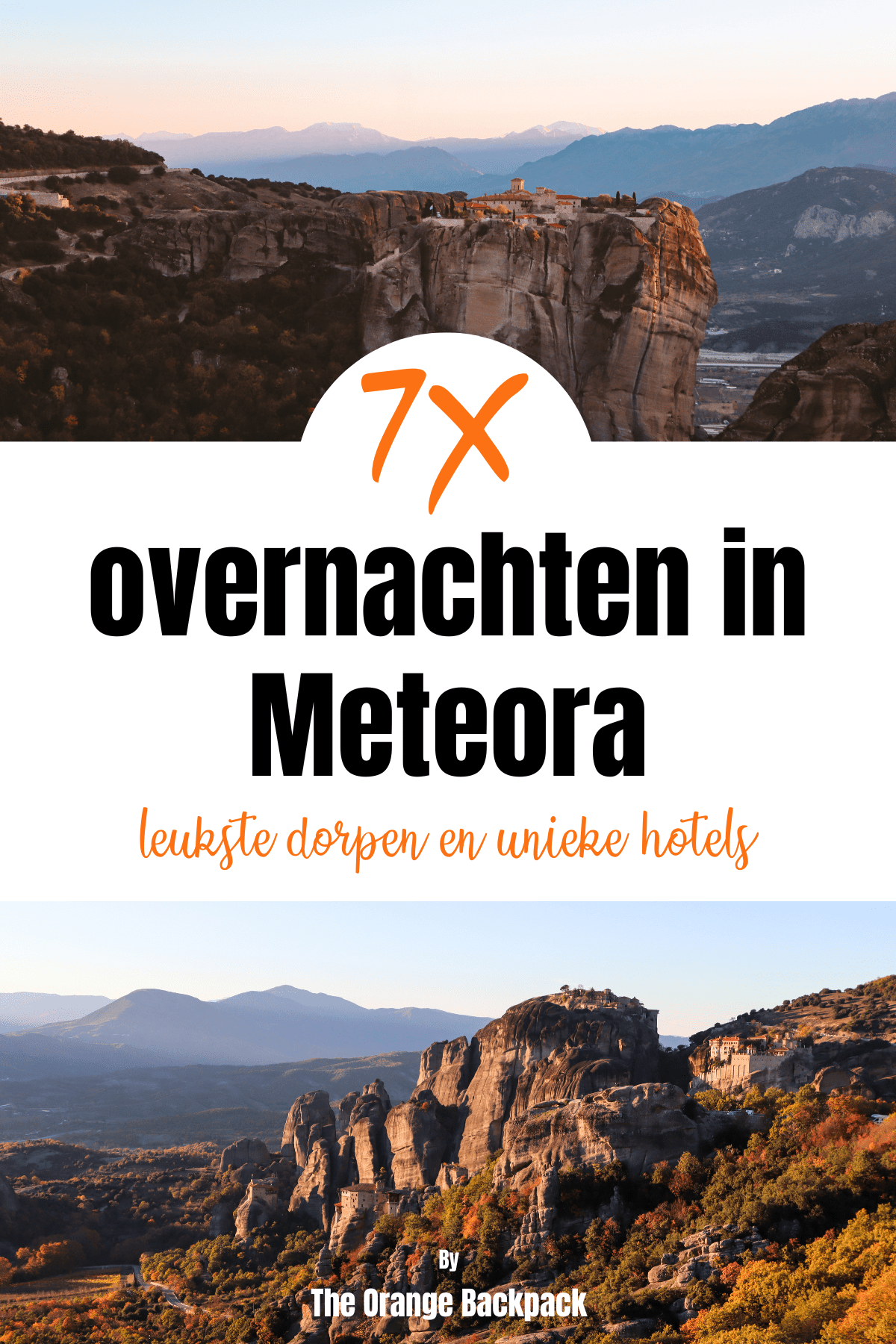 Overnachten Meteora