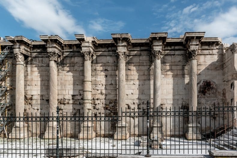 Hadrian's Library Athens