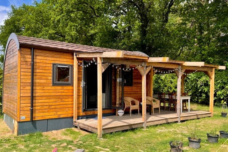 Tiny House Drenthe Woodlodge Zeegse