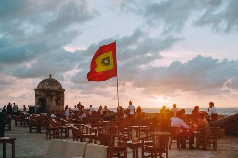 Sunset Cartagena Colombia
