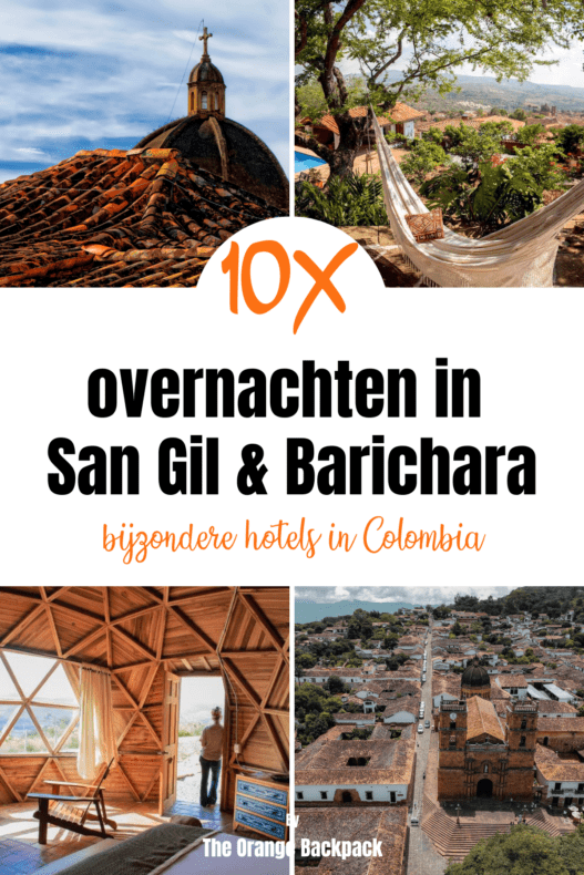 Overnachten San Gil en Barichara 