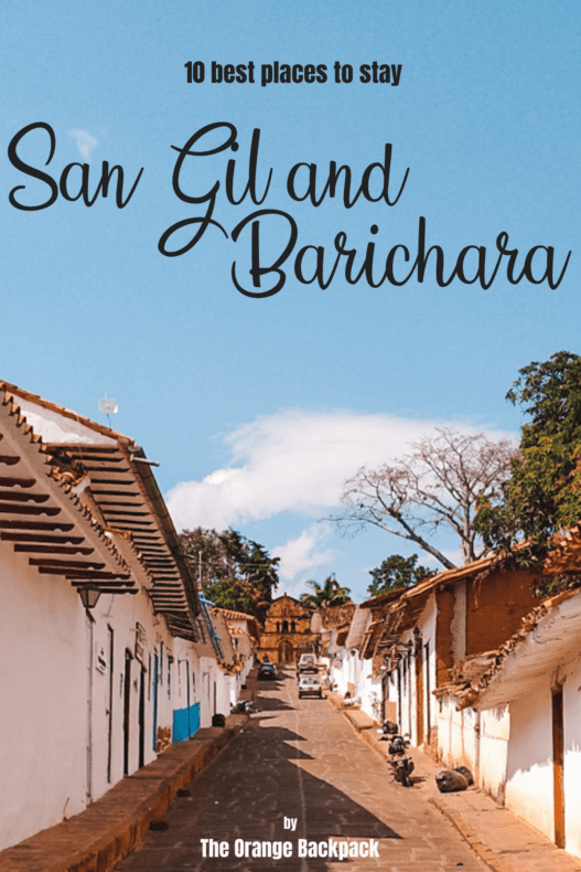 where to stay in San Gil and Barichara Colombia