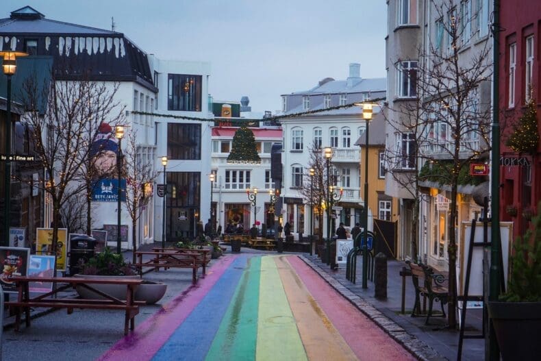 Reykjavik Rainbow Street