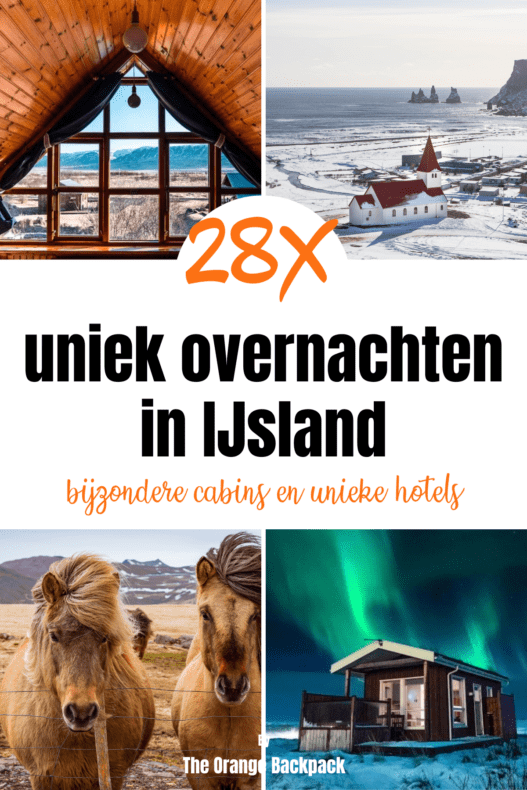 bijzonder overnachten IJsland